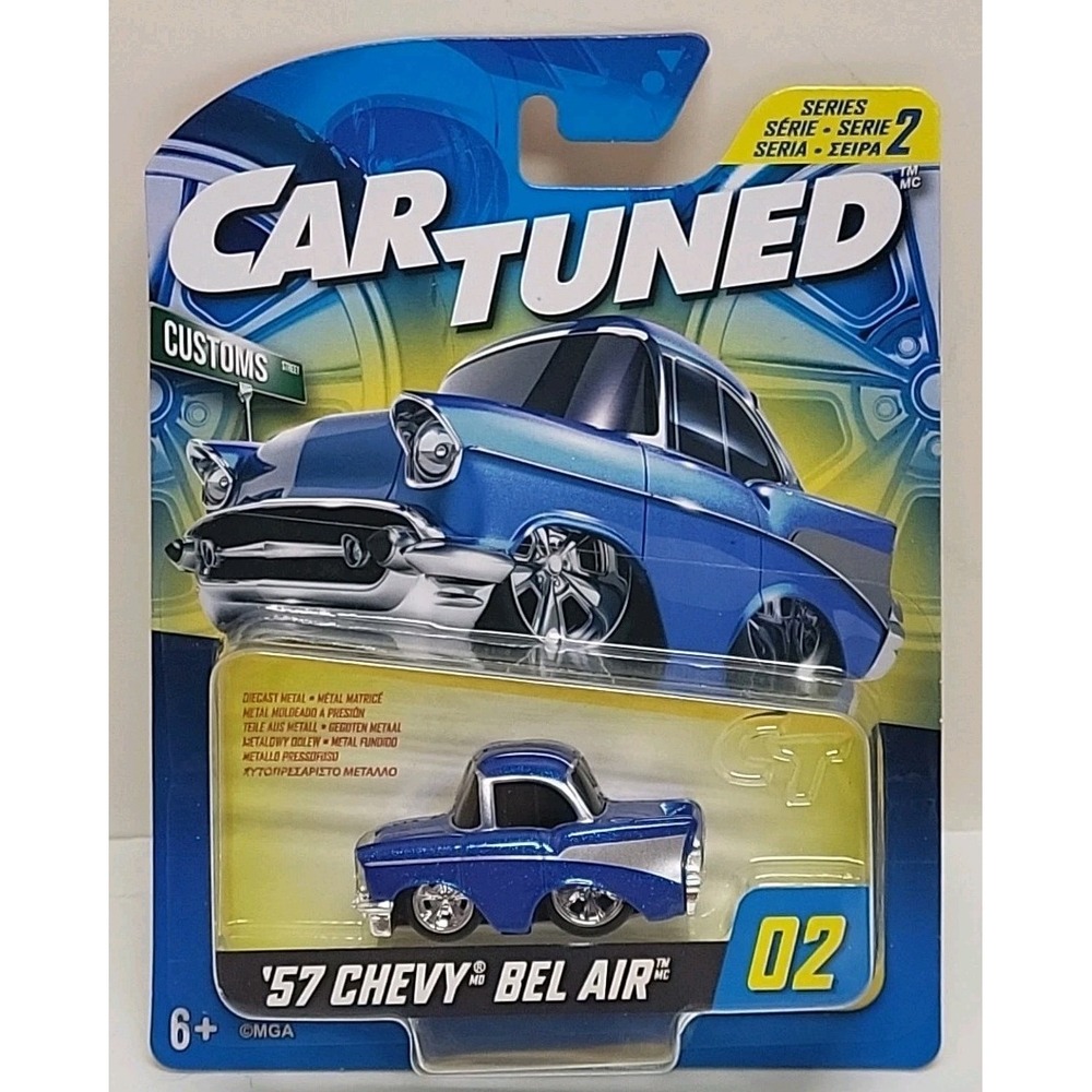 CAR TUNED '57‎ CHEVY BEL AIR CUSTOMS SERIES 2 HOBBY EXCLUSIVE